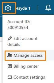 Account access